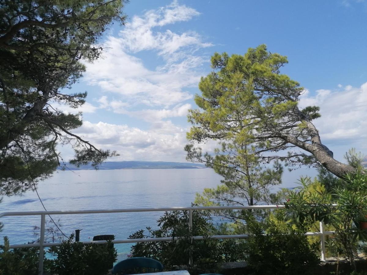 Apartmani Mares - 20 M From The Beach Brela Exterior foto